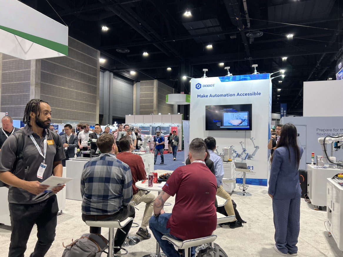 Dobot Makes Waves at Automate Show 2024